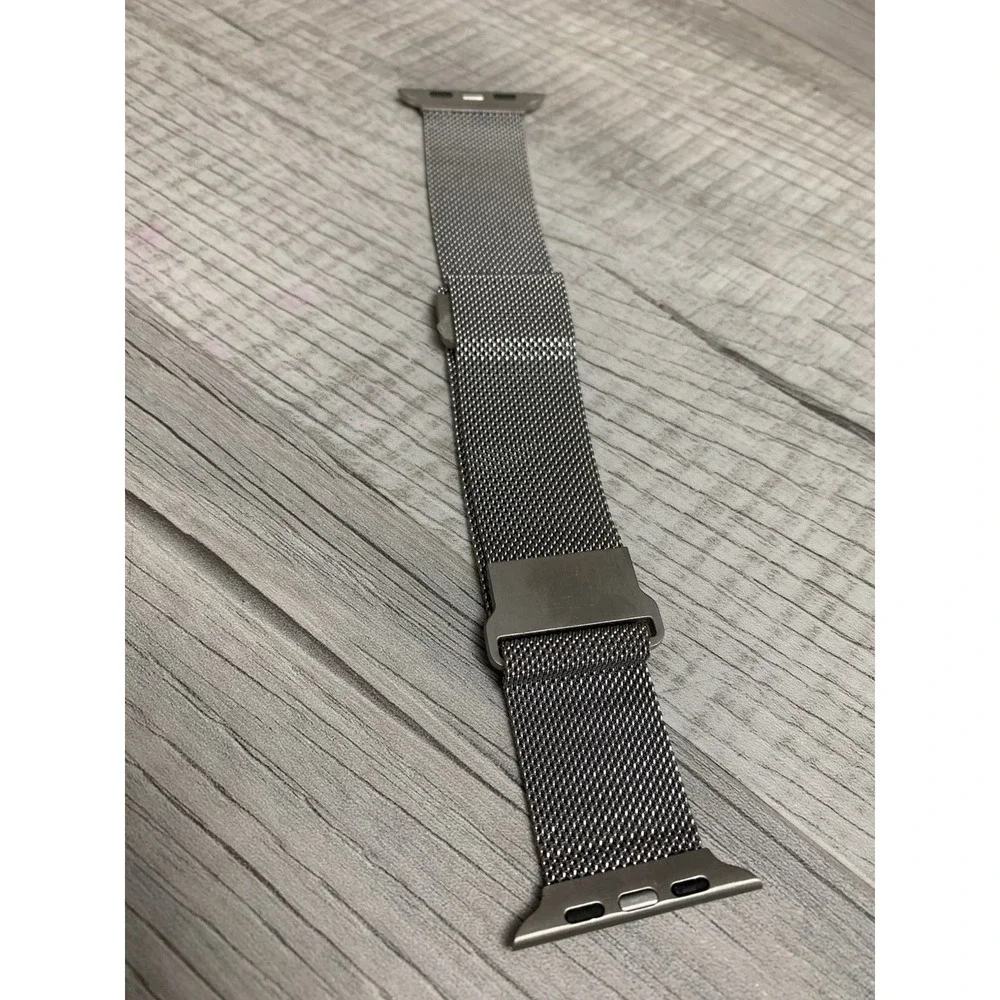 Magnetic Mesh Loop Watch Band for Apple Watch 38/40/42/44/45mm – Steel